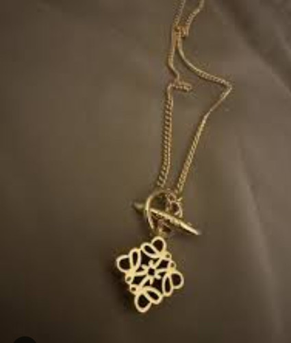 گردنبند زنانه loewe برند استنلس استیل