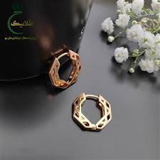 گوشواره زنانه چند ضلعی برند ژوپینگ