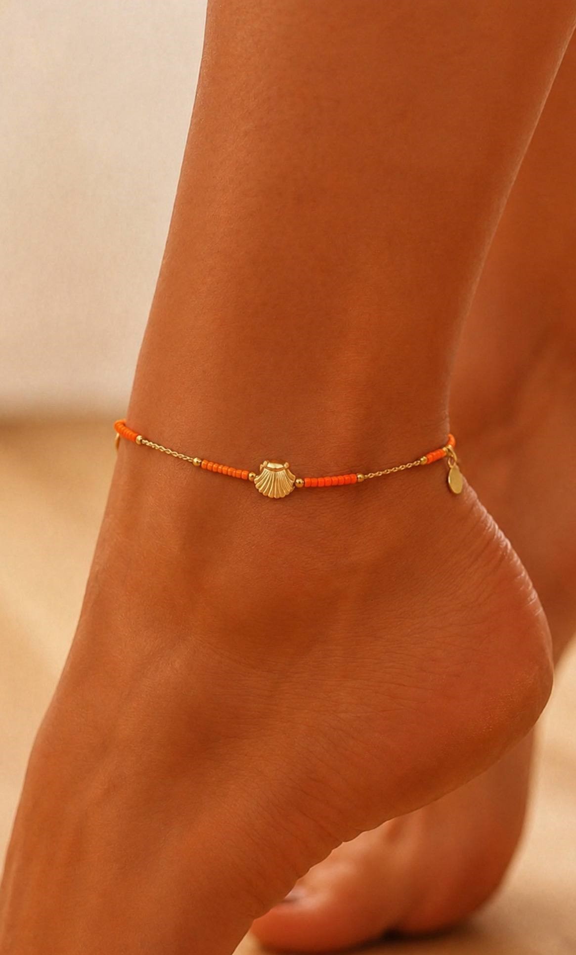 پابند صدف و منجوق برند accessories